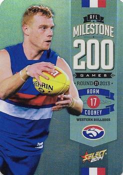2014 Select AFL Champions - Milestone Game Foils #MG90 Adam Cooney Front